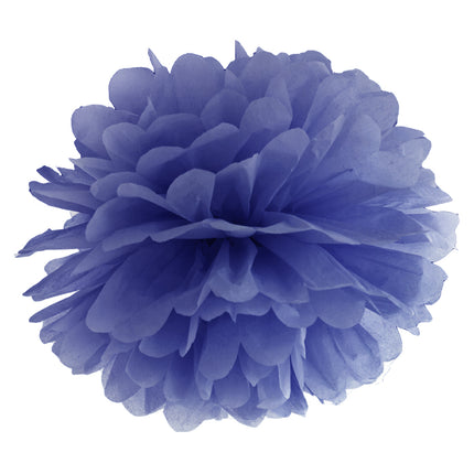 Pompon Blau 25cm