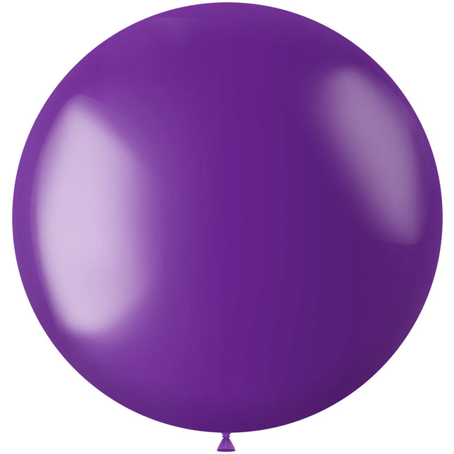 Lila Ballon Metallic Violett Lila 80cm