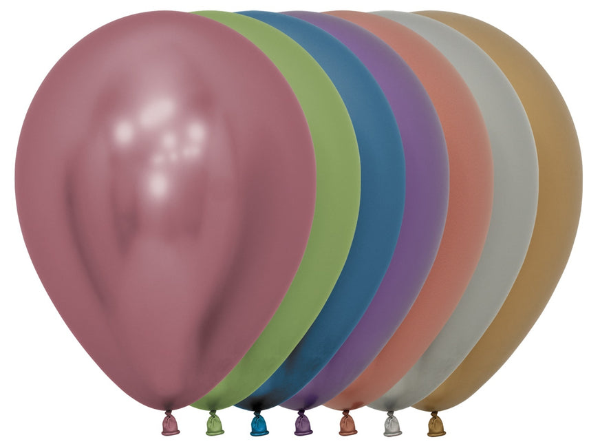 Ballons Reflex Mix 30cm 50Stk