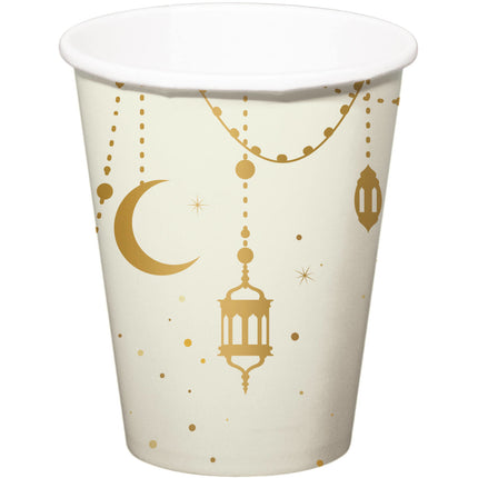 Ramadan Becher 250ml 8Stück