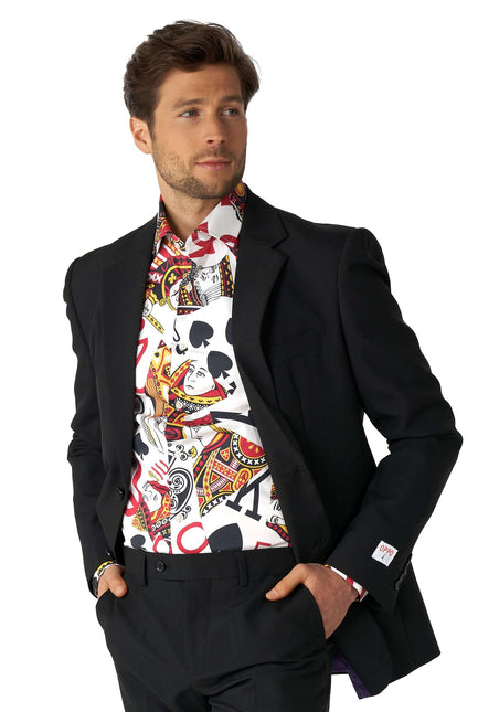 Casino Spielkarten Shirt Männer OppoSuits