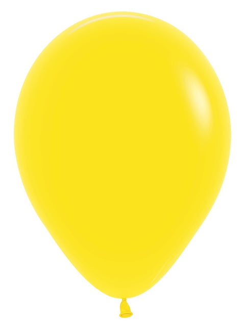 Ballons Gelb 30cm 12Stück