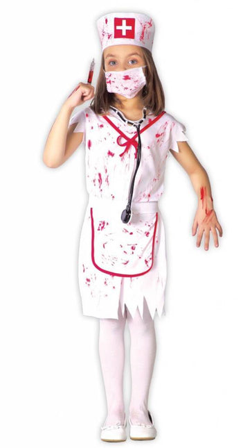 Halloween Kostüm Kinderkrankenschwester