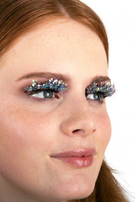 PXP Fake Lashes Glitter Glow In The Dark Mermaid Calypso