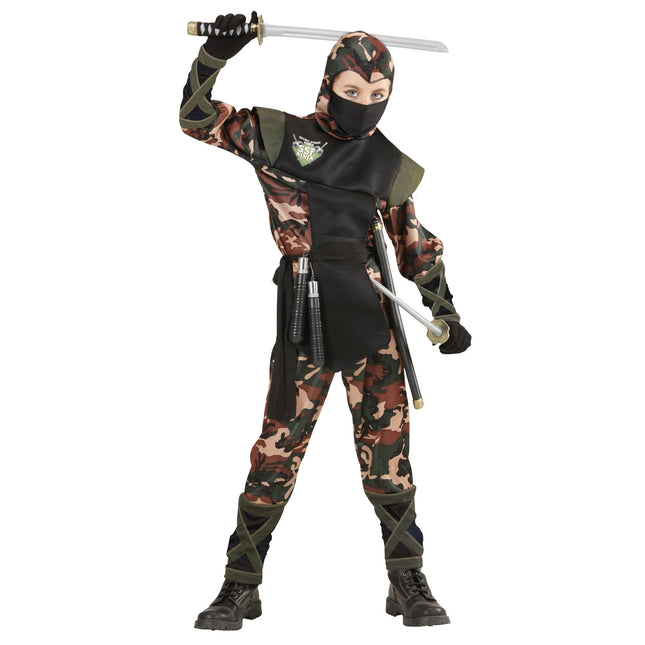 Ninja Kostüm Junge Soldat
