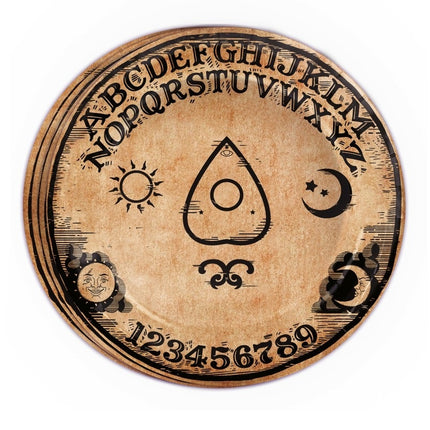 Halloween Teller Ouija 23cm 8Stk