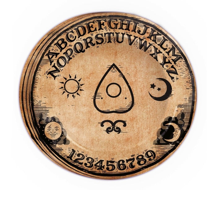 Halloween Teller Ouija 23cm 8Stk