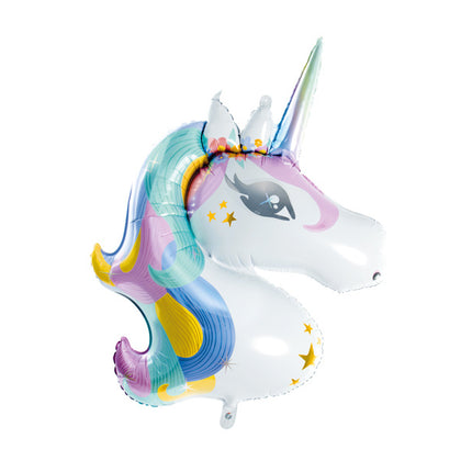 Helium Ballon Einhorn Leer 90cm