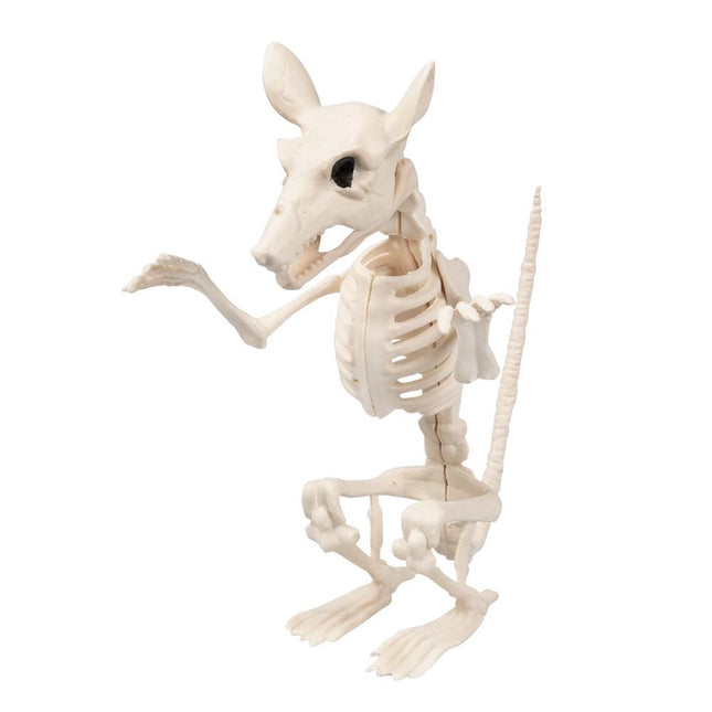 Halloween Ratte Skelett 18cm