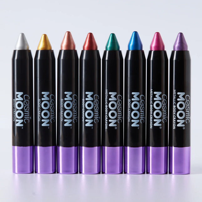 Cosmic Moon Metallic Body Crayons Rot 3.2g