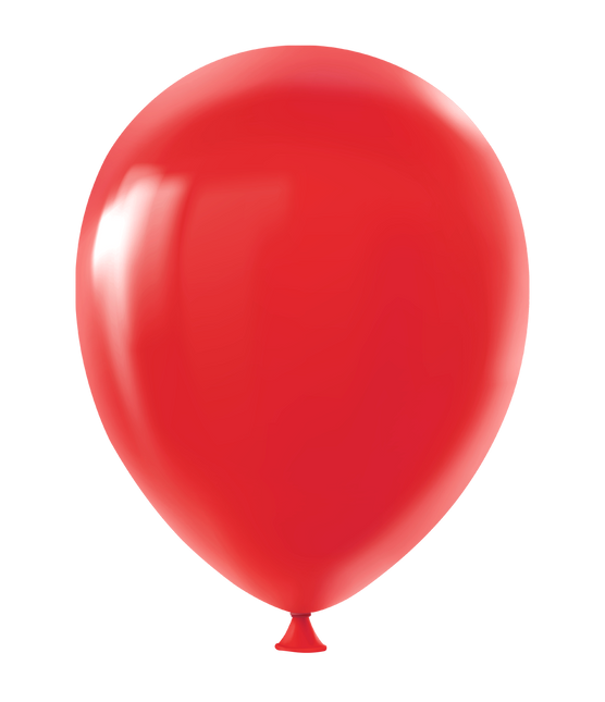 Rote Ballons Metallic 30cm 8Stk