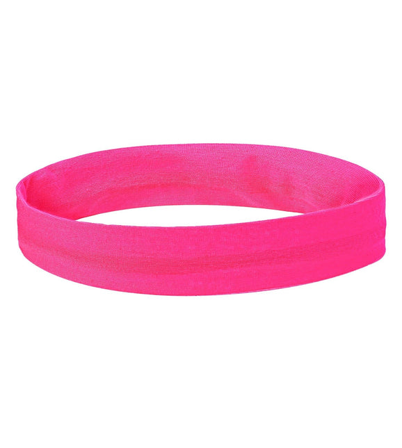 Neon pinkes Stirnband