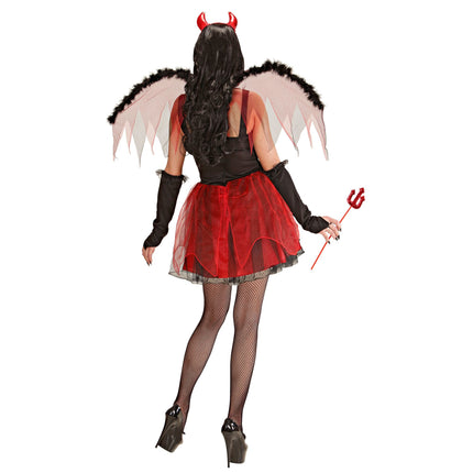 Halloween Kleid Ladies Devil