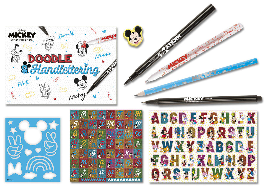 Mickey Mouse Hand Lettering Set