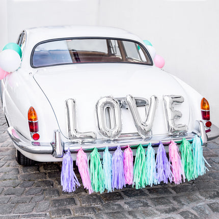 Auto Deko Set Hochzeit Liebe