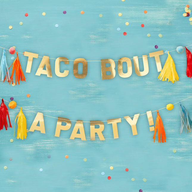 Taco Party Girlande 1,5m