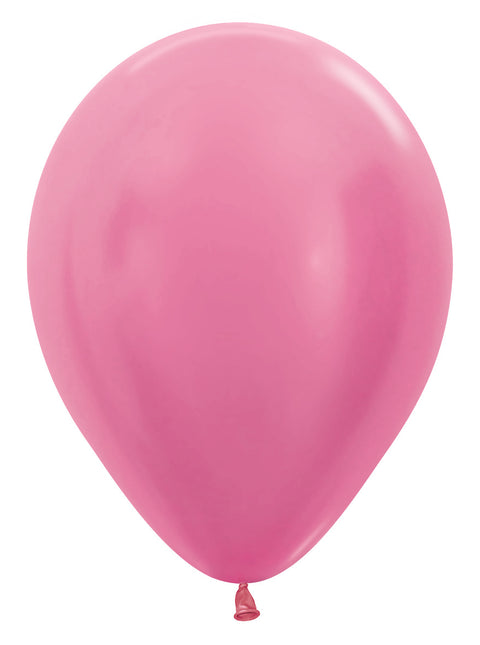 Ballons Perle Fuchsia 30cm 50Stk