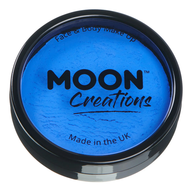 Moon Creations Pro Face Paint Kuchentöpfe Königsblau 36g