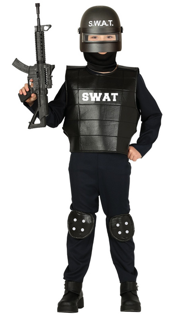 Polizei Anzug Swat Kind