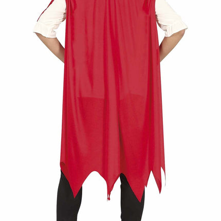 Rotkäppchen Halloween Kostüm Damen Rot