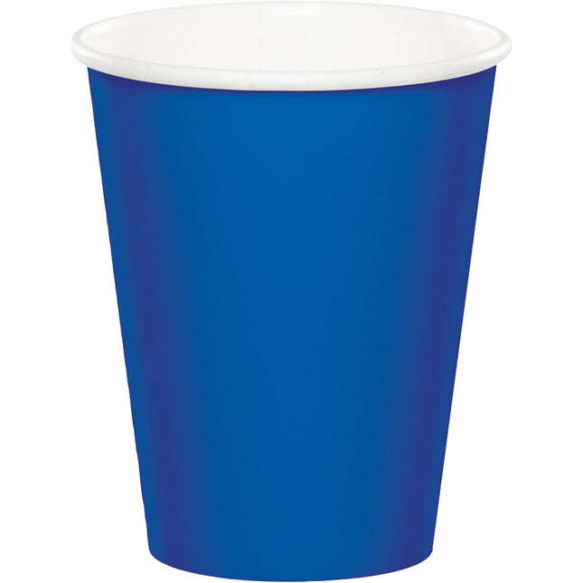 Blaue Becher 256ml 8Stk