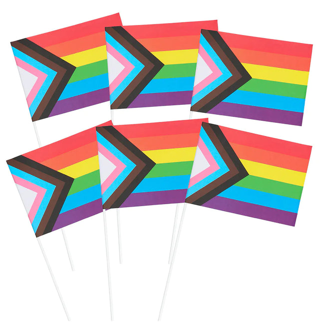 Wave Flag Pride 14cm