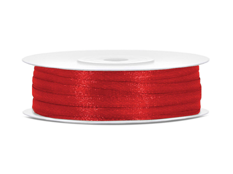 Satinband Rot 3mm 50m