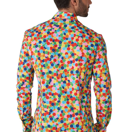 Party Konfetti Shirt Männer OppoSuits