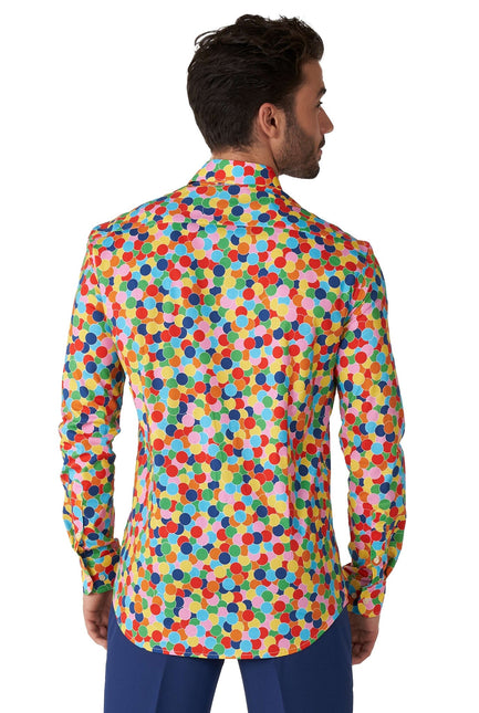 Party Konfetti Shirt Männer OppoSuits