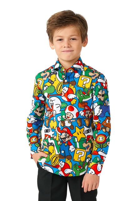 Super Mario Shirt Junge OppoSuits