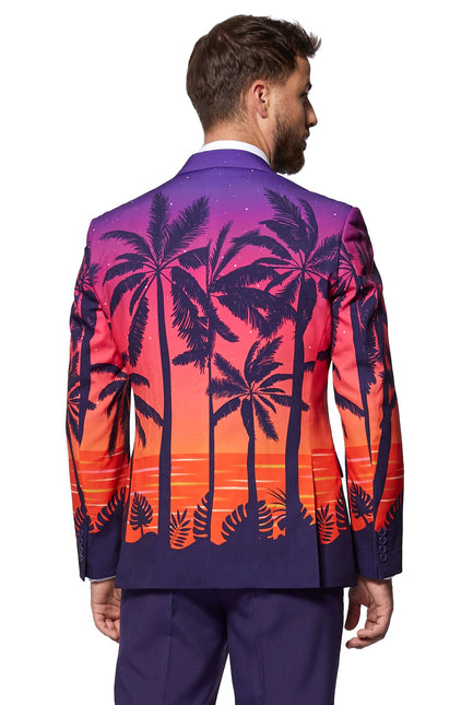 Hawaii Palmen Anzug Männer OppoSuits