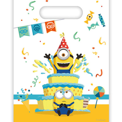 Minions Birthday Sharing Bags 6pcs