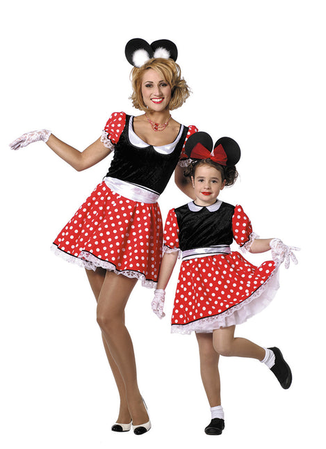 Minnie Maus Kleid Mädchen Minnie Maus