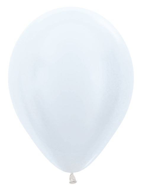 Ballons Perlweiß 30cm 50Stk