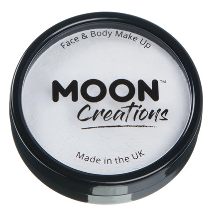 Moon Creations Pro Face Paint Kuchentöpfe Weiß 36g