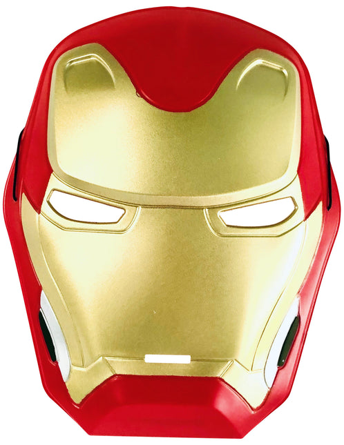 Iron Man Maske halb