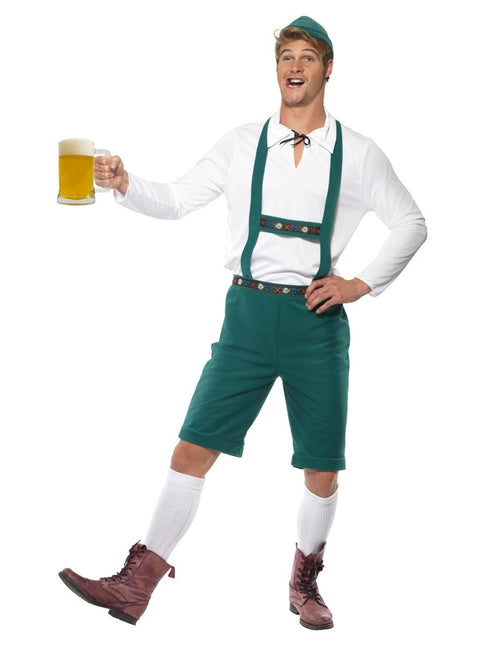 Lederhosen Set Grün