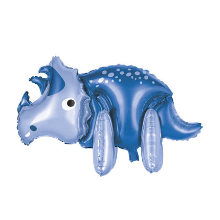 Dino Ballon Blau XL 87cm