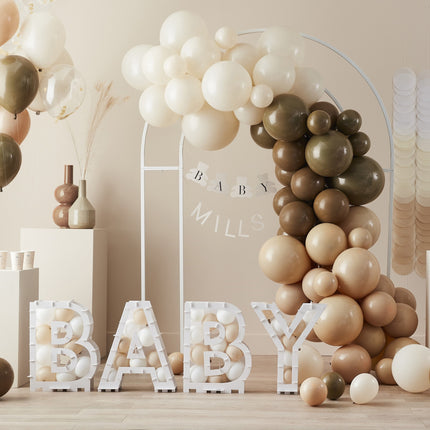 Luftballons Set Baby Shower 30cm