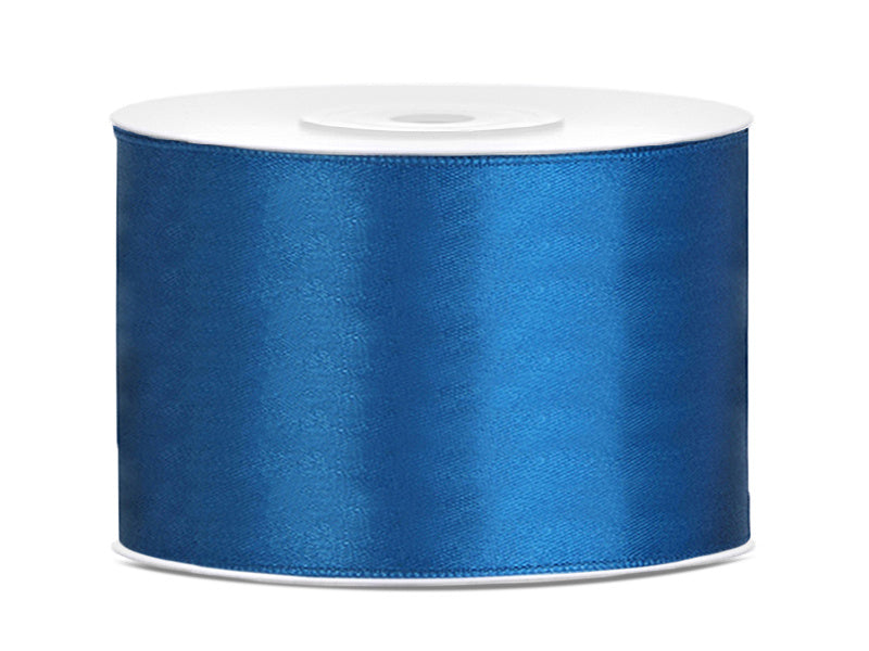 Satinband Blau 50mm 25m