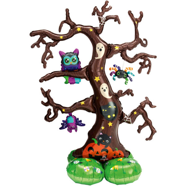 Heliumballon Halloween Baum Standard Leer 1,3m