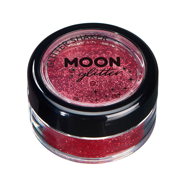 Moon Glitter Classic Fine Glitter Shaker Rot 5g