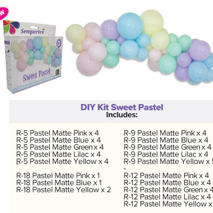 Ballons DIY Ballon Kit Sweet Pastel