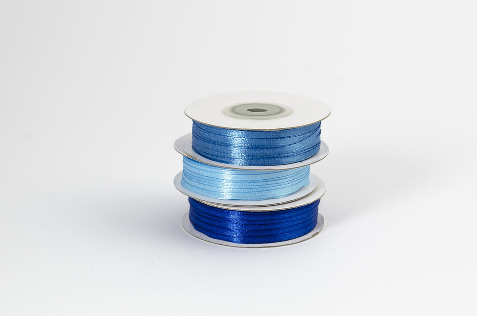 Satinband Hellblau 3mm 50m