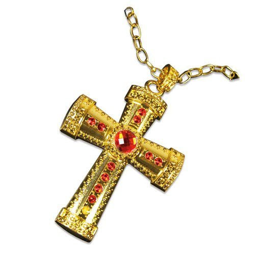 Sankt Nikolaus Kreuz mit Kette