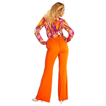 Disco 70S Hose Orange Damen