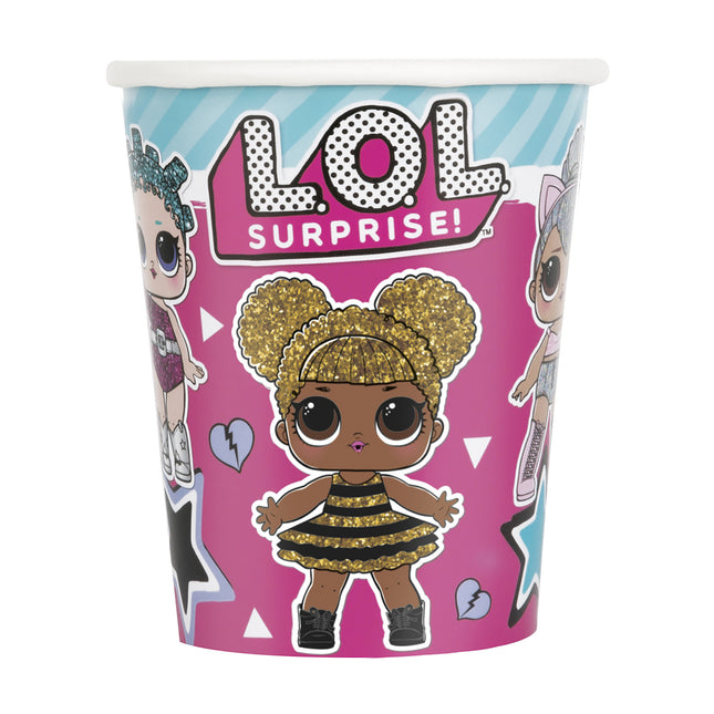 Lol Surprise Becher 266ml 8 Stk.