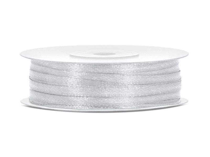 Satinband Silber 3mm 50m