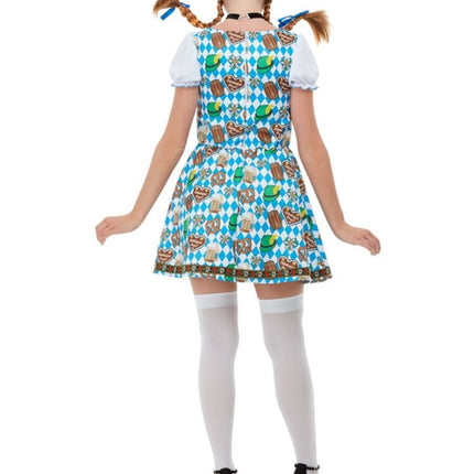 Dirndlkleid Oktoberfest Brezeln