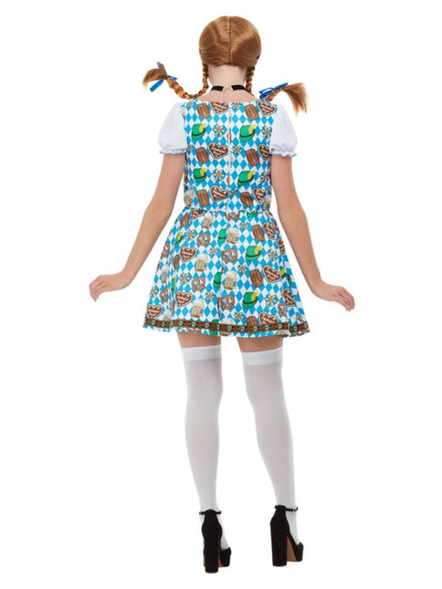 Dirndlkleid Oktoberfest Brezeln